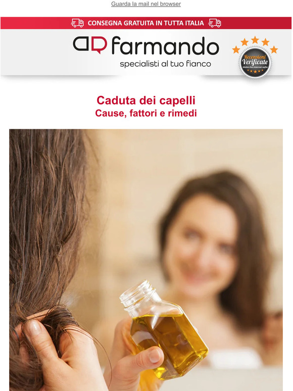 Quanti capelli cadono al giorno?