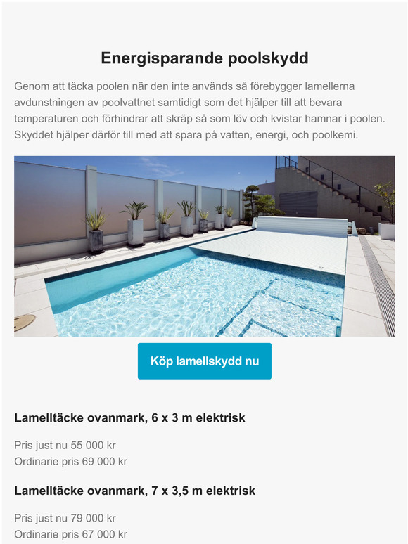 Spara energi med Lamelltäcke