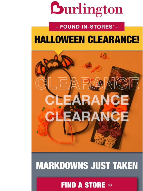 Burlington Coat Factory: Spooky savings on Halloween accessories | Milled