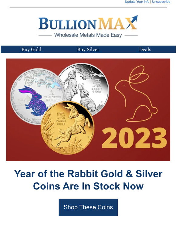 BullionMax: [Just In] Have You Seen the 2023 Lunar Year of the Rabbit ...