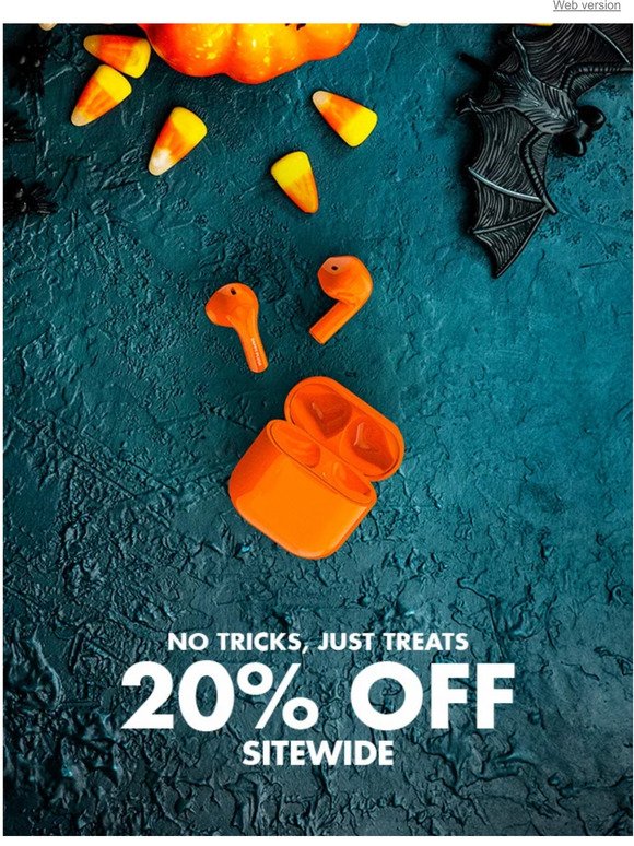 20% OFF - This Halloween, music will taste like candy 🎃
