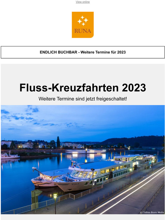 Flusskreuzfahrten: Jetzt auch bis zum Ijsselmeer