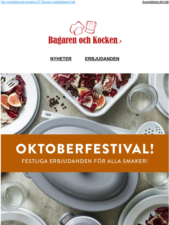 Bagaren Och Kocken Nyhetsbrev