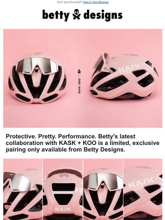 Betty x KASK Protone Icon Helmet – Betty Designs