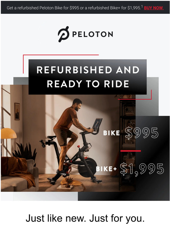 Peloton Tread: A refurbished Peloton Bike: only $995 | Milled