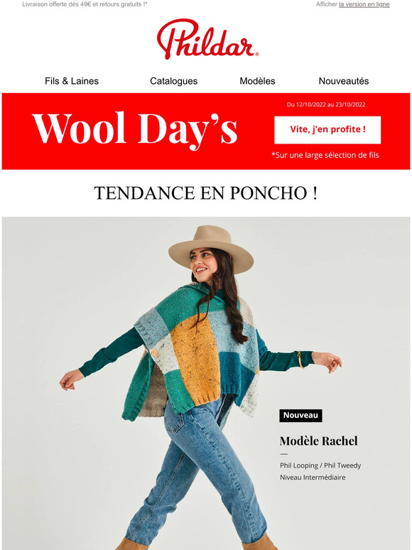 Phildar: Connaissez vous la pi?�ce phare de cet hiver ? | Milled