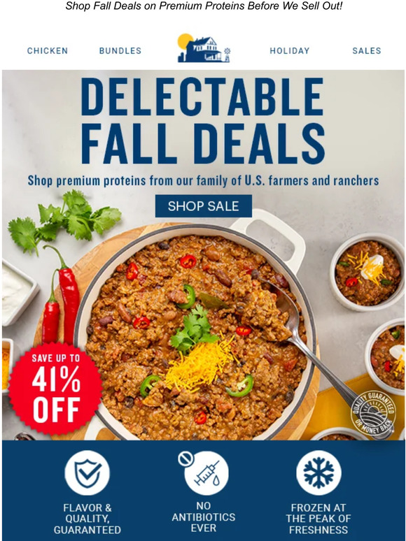 Up to 41% OFF Fall Favorites
