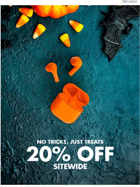 20% OFF - This Halloween, music will taste like candy 🎃