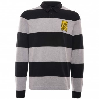 Rugby Shirt - Black/Grey