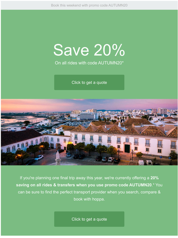 Save 20% on all rides & transfers 🚕 🚌