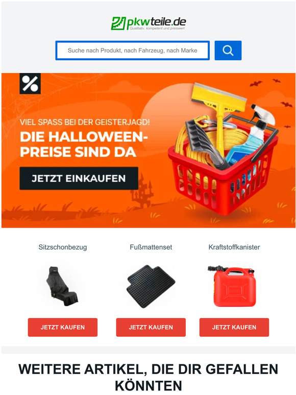👻 Psst... 🔮 Es ist Zeit, deinen Warenkorb zu füllen
