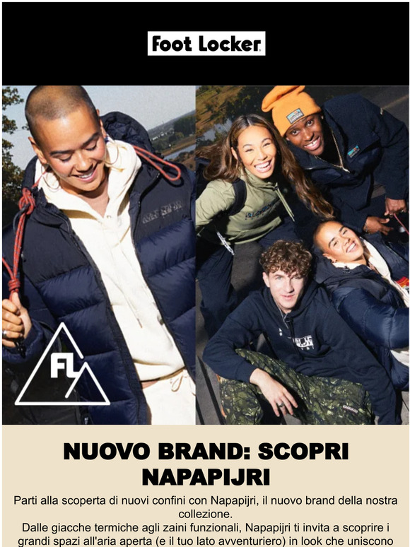 Nuovo brand disponibile: scopri Napapijri ✨