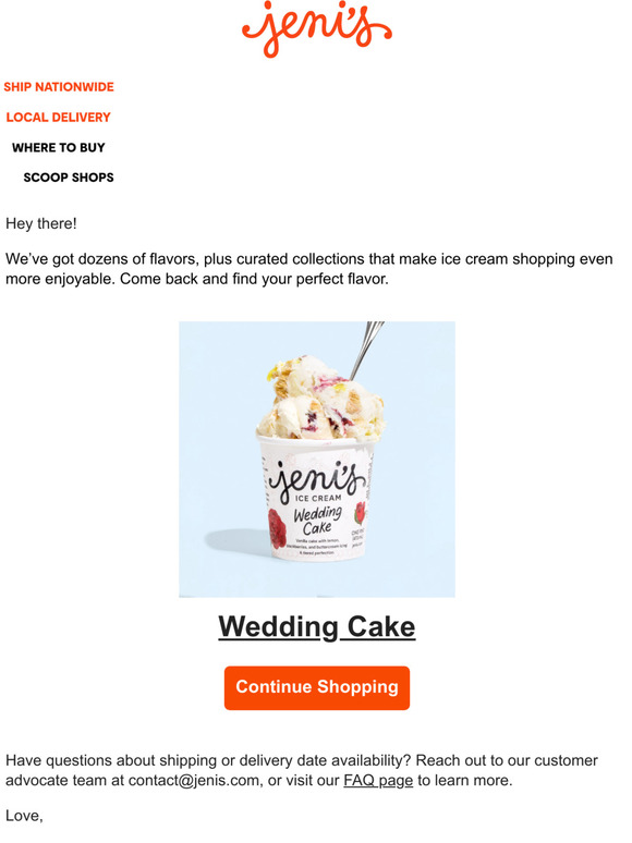 Jeni's Ice Creams See a flavor (or two) you like? Milled