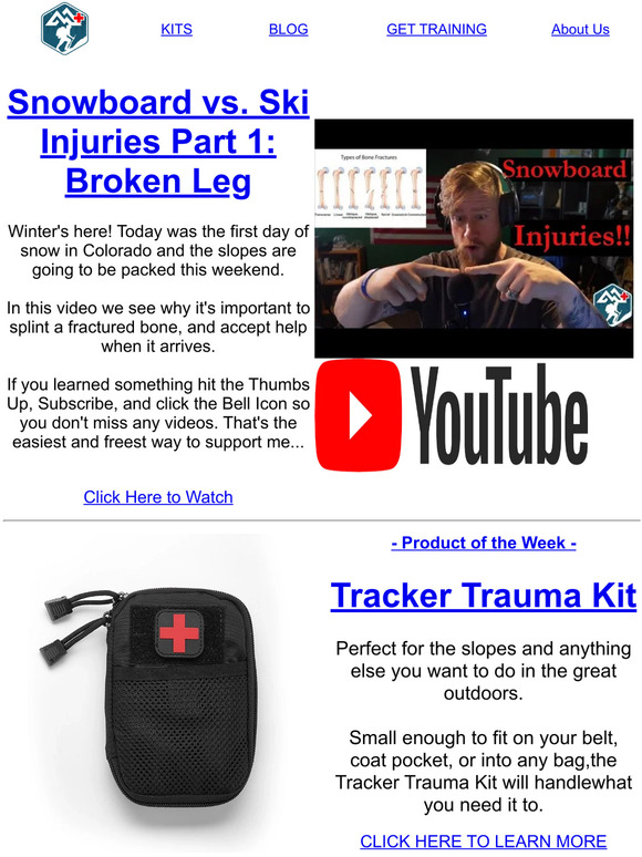 concealedcarry Snowboard vs. Ski Injuries Part 1 Broken Leg Milled