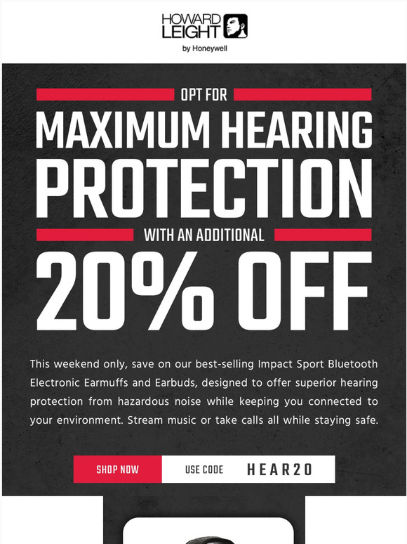 Opt for Maximum Hearing Protection