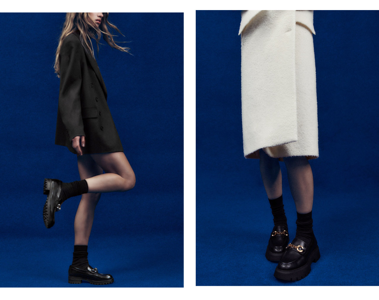 Zara USA Loafers collection FW'22 Milled