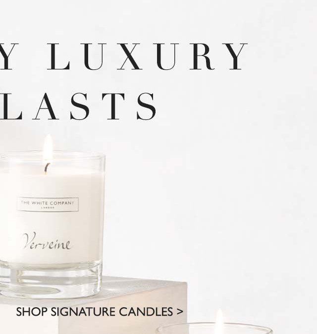 Everyday Luxury That Lasts | SHOP SIGNATURE CANDLE