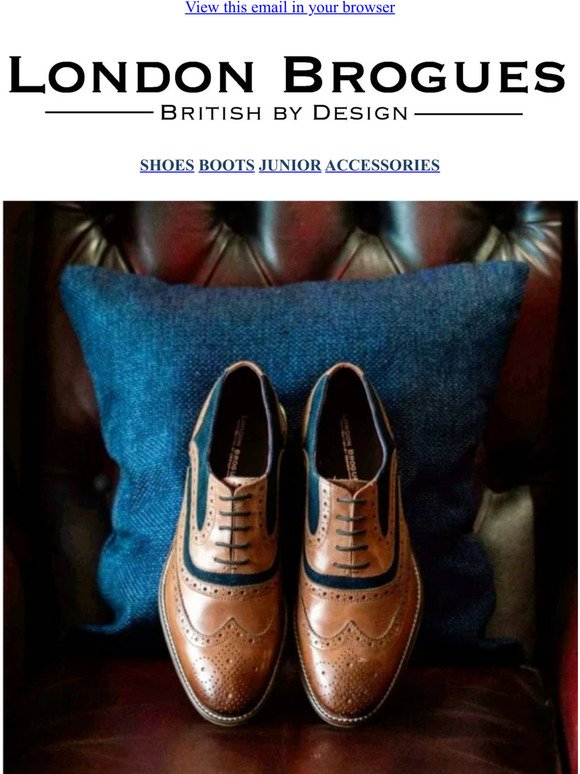 London Brogues Newsletter - New Brogues for October