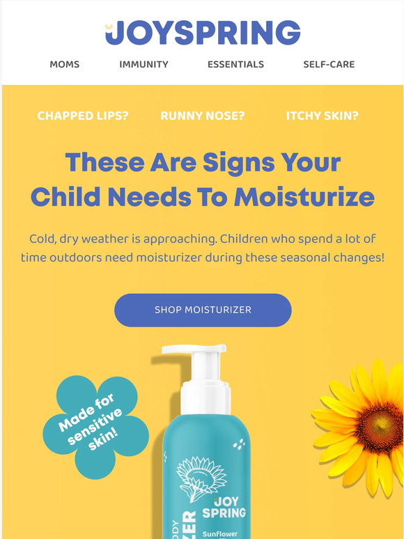 Why do moms love our moisturizer?