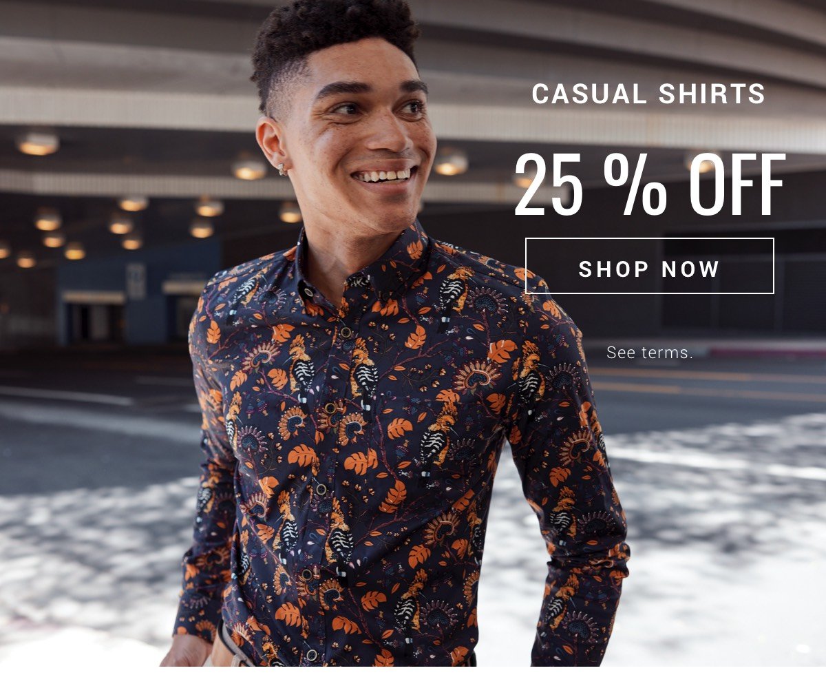 25 Off Casual Shirts