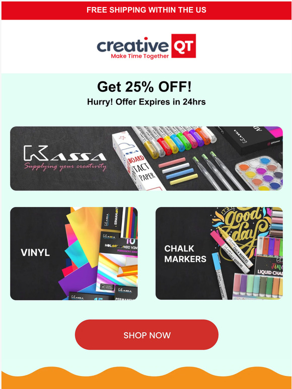 Last Chance To Save 25% OFF!