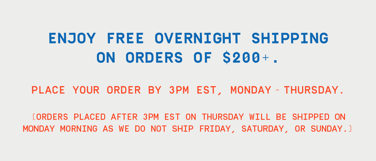 free overnight shipping