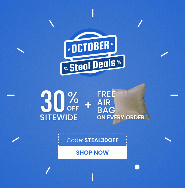 October Steal Deals | 30% Off Sitewide