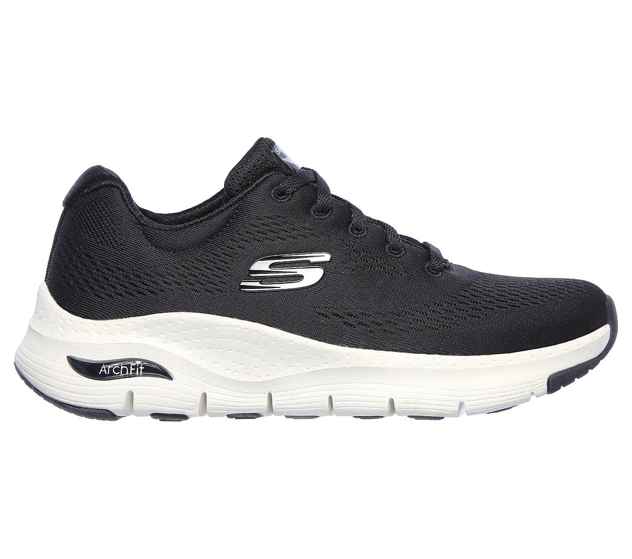 Image of Womens Wide Fit Skechers 149057 Arch Fit Trainers