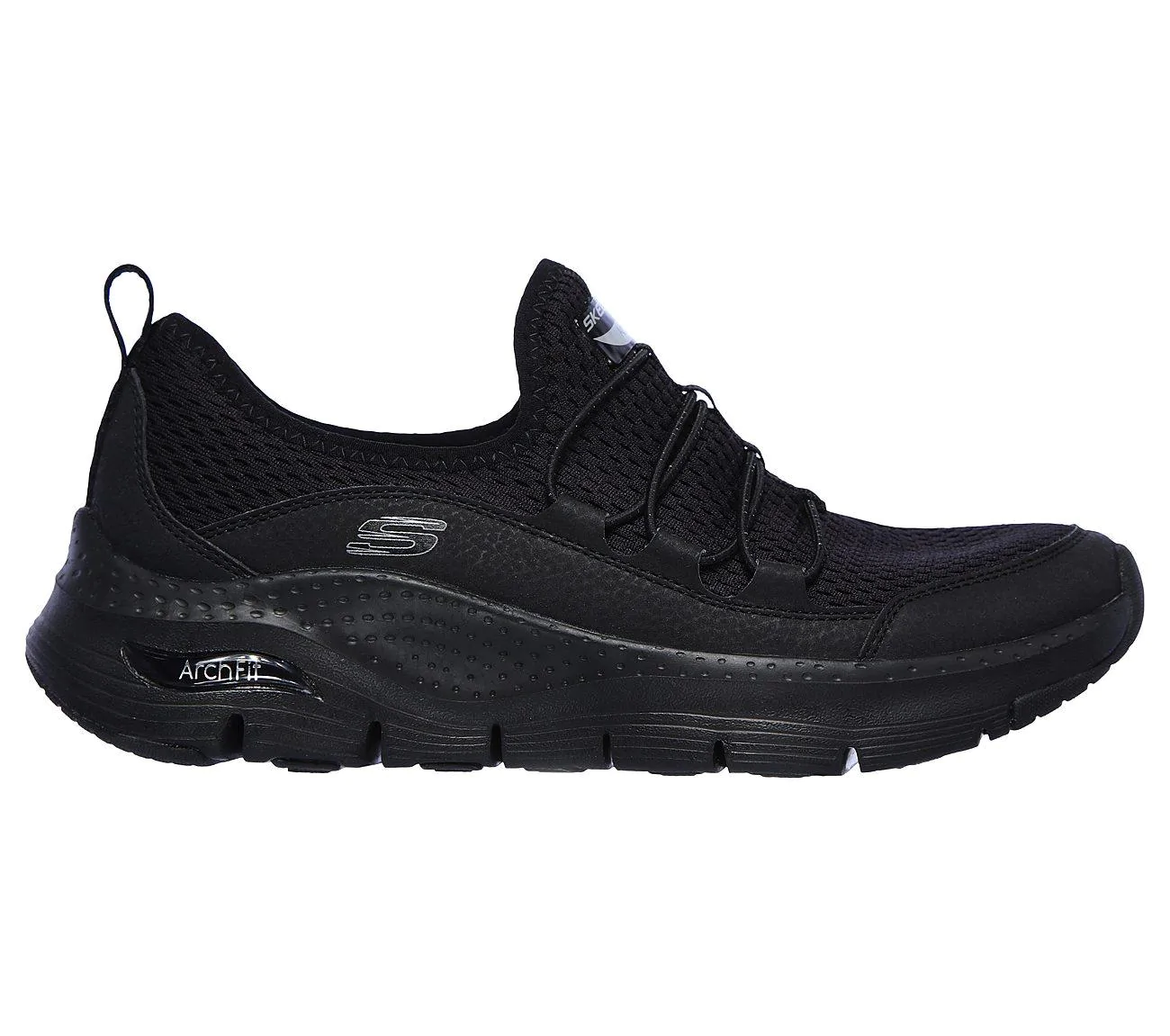 Image of Women's Wide Fit Skechers Lucky Thoughts 149056 Arch Fit Trainers