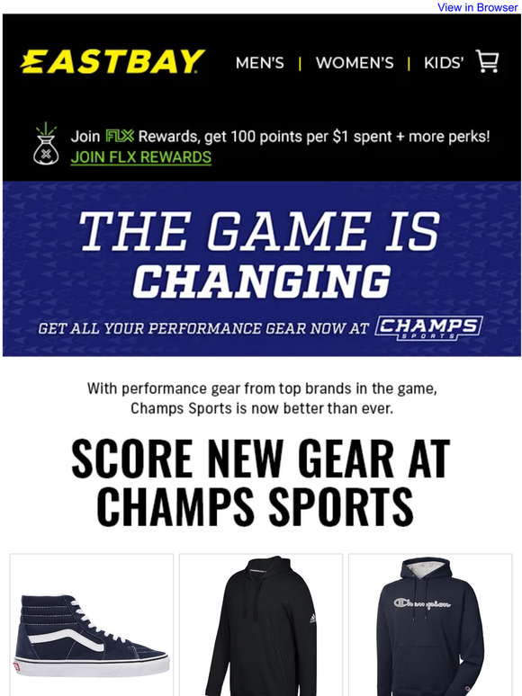 Eastbay Getting Into Apparel With Help From Champs Sports, Jalen Hurts –  Footwear News