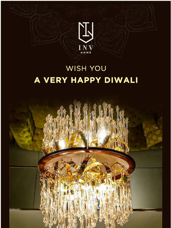 INV Home - Let us welcome the warmth of Diwali to our abodes and life