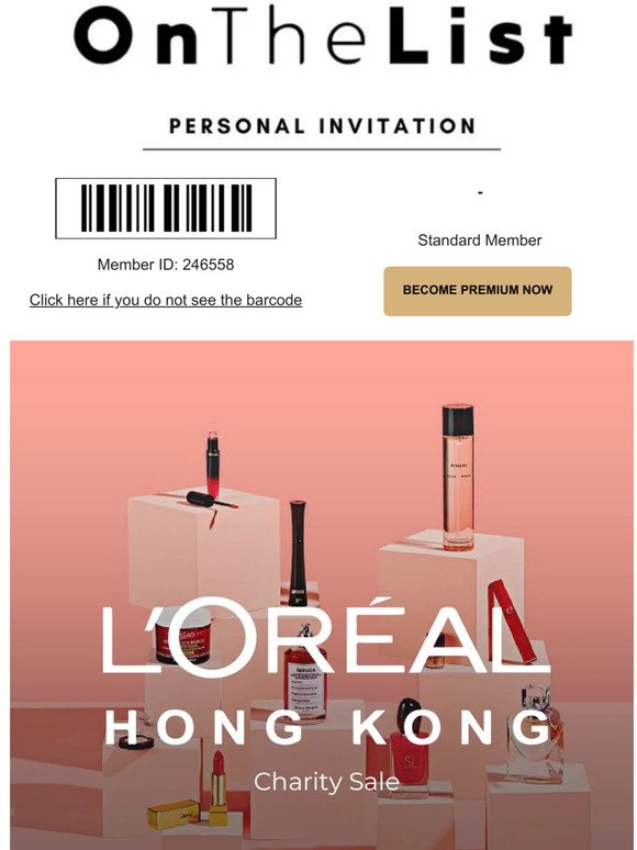 [Flash Sales Next Week] L'Oreal Charity Sale is Back💕