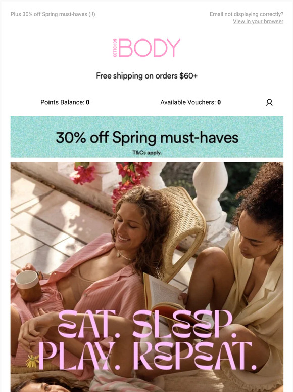 Sleep sets Softer & cuter than ever Milled