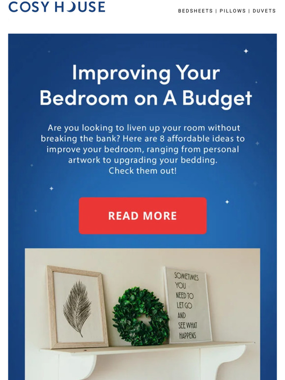 Cosy House Collection 8 Affordable Ways to Improve Your Bedroom 😌 Milled