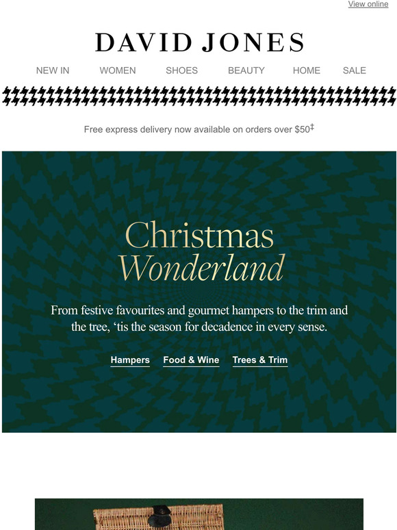 David Jones A Festive Feast Awaits Milled