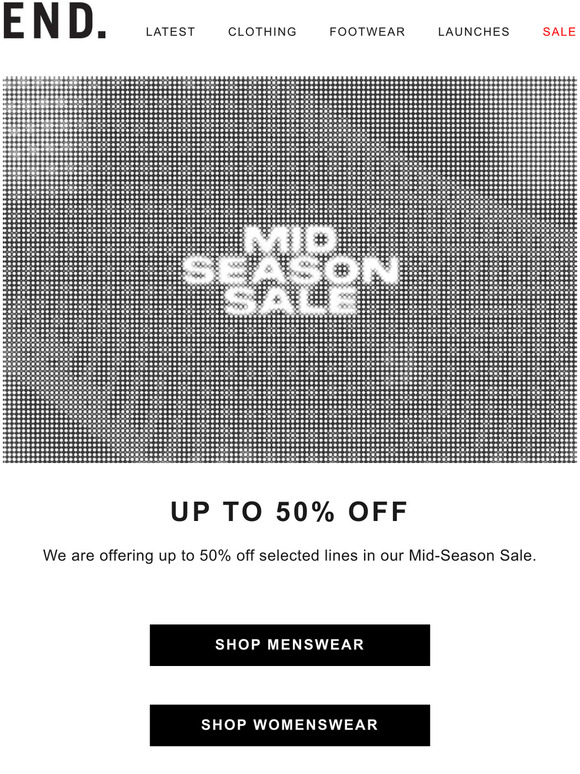 The Mid-Season Sale is now on