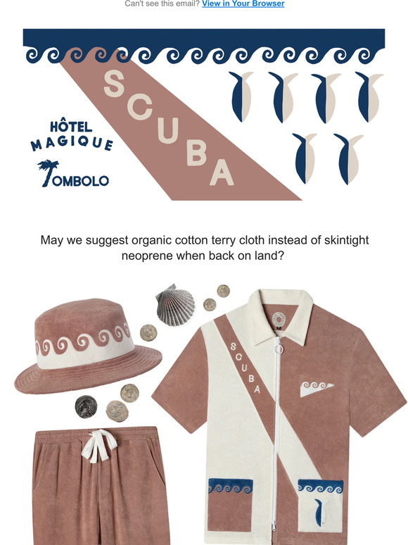 Behold: our first terrycloth hat!