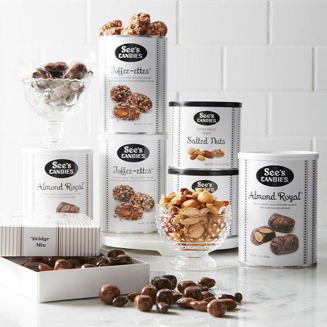 See’s Nutty Candies and Snacks