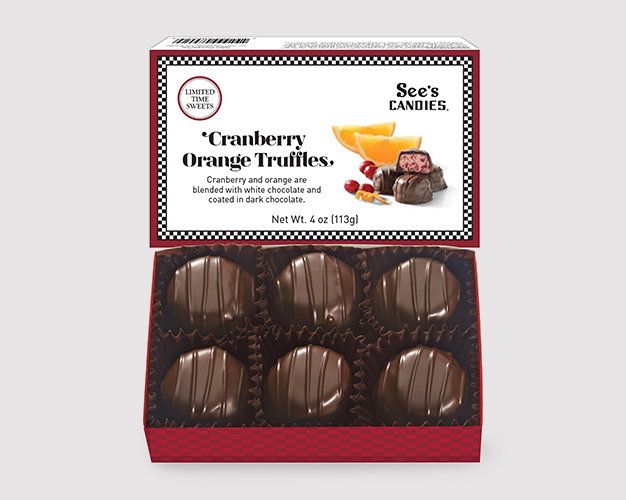 Cranberry Orange Truffles