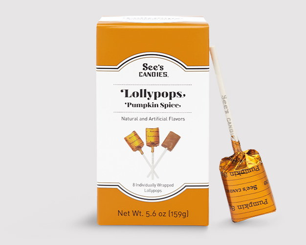 Pumpkin Spice Lollypops