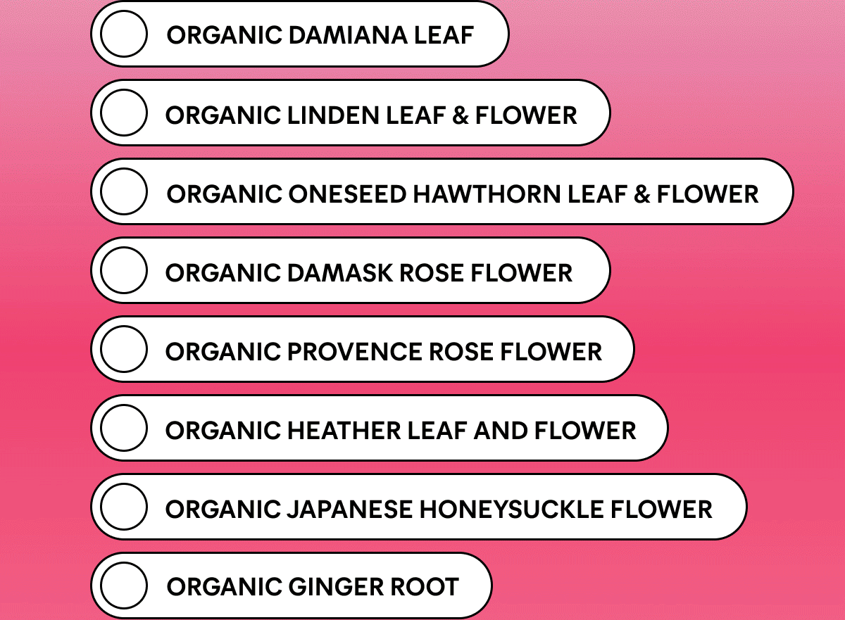 Organic botanical blend
