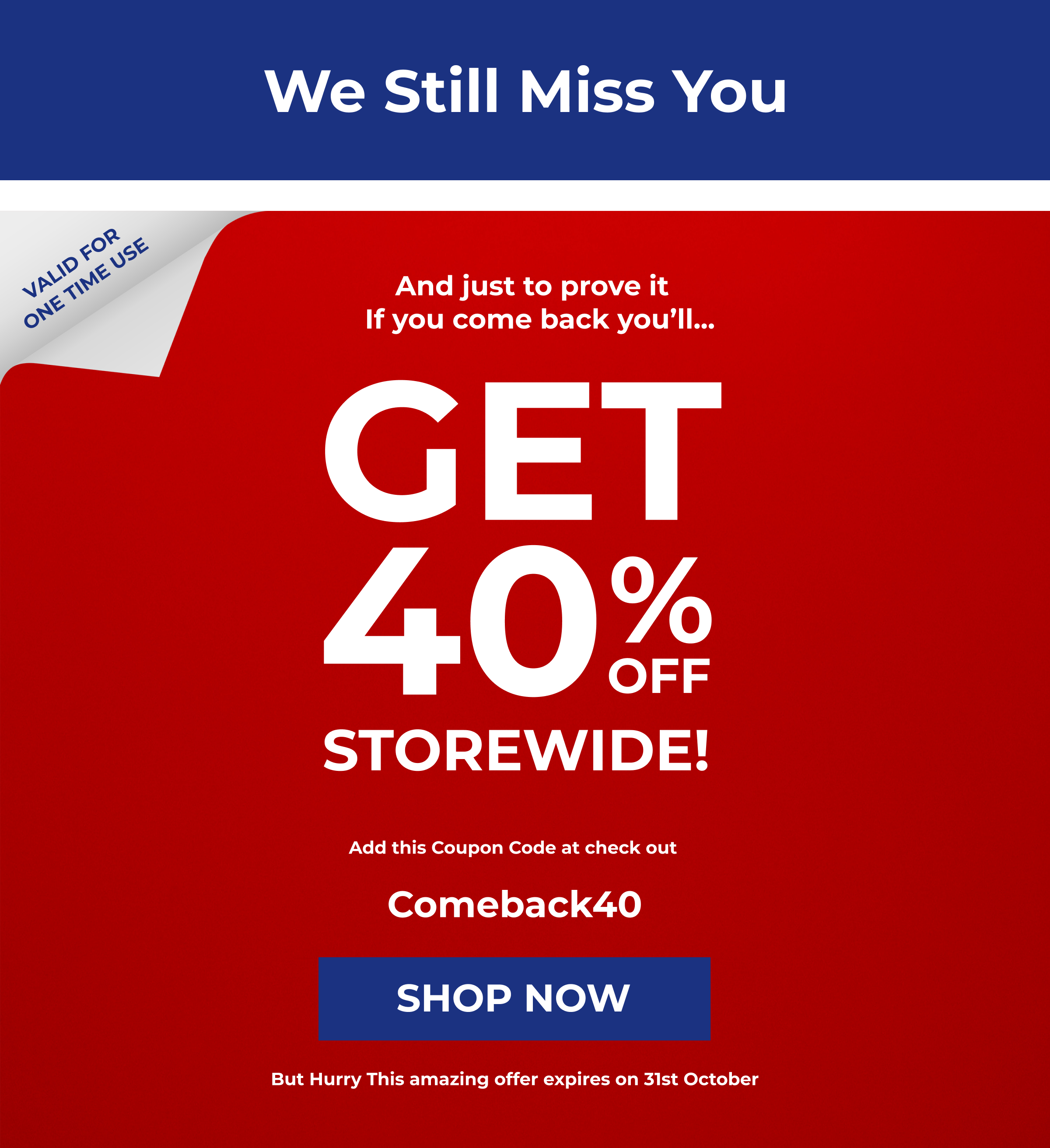Get 40% OFF