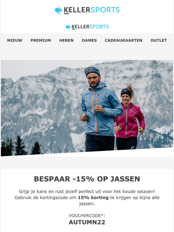Krijg nu -15% korting op jassen!