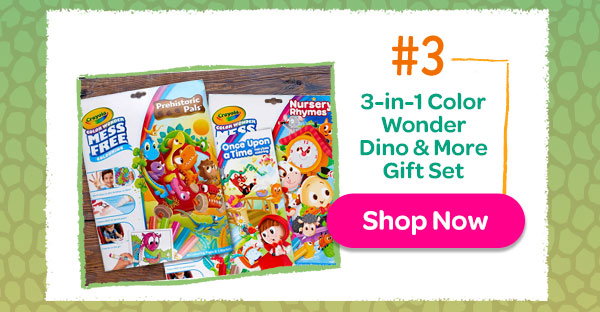 3-in-1 Color Wonder Dino & More Gift Set, in packaging