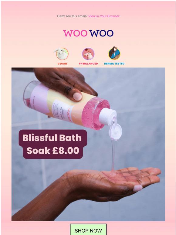 Woowoo Elevate your bathtime routine 💦🛁 Milled