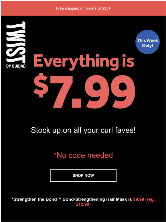 FINAL HOURS: $7.99 everything ⏱️
