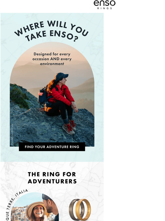 Enso Rings Rings made for you Milled