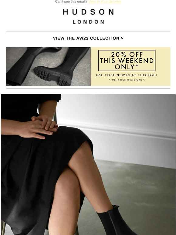 New Season | 20% off this weekend only