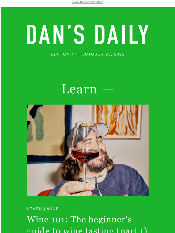 Dan Murphys Wine 101 taste like a pro Milled