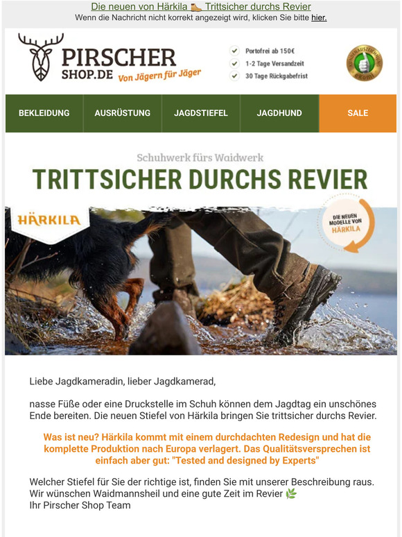 Der richtige Jagdstiefel: Welcher ist Ihrer?